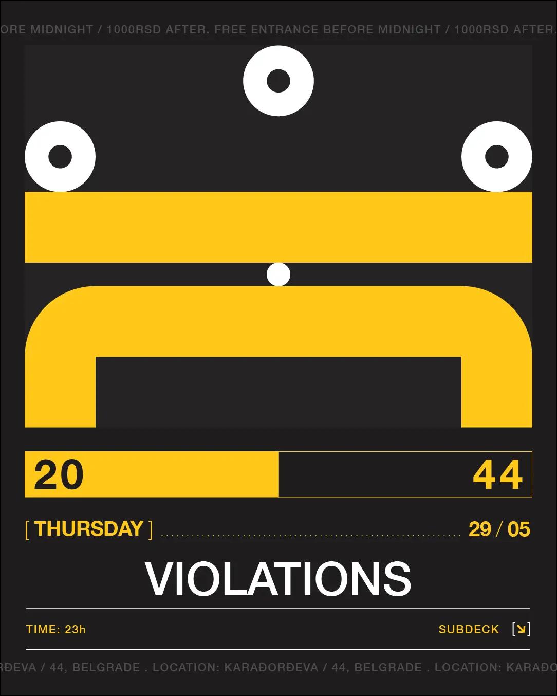 Slika za Violations (TR)