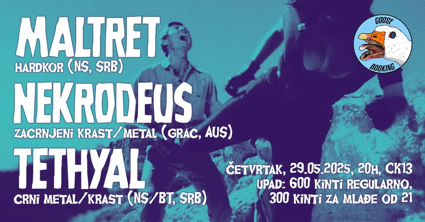 Slika za Maltret + Nekrodeus (AUS) + Tethyal