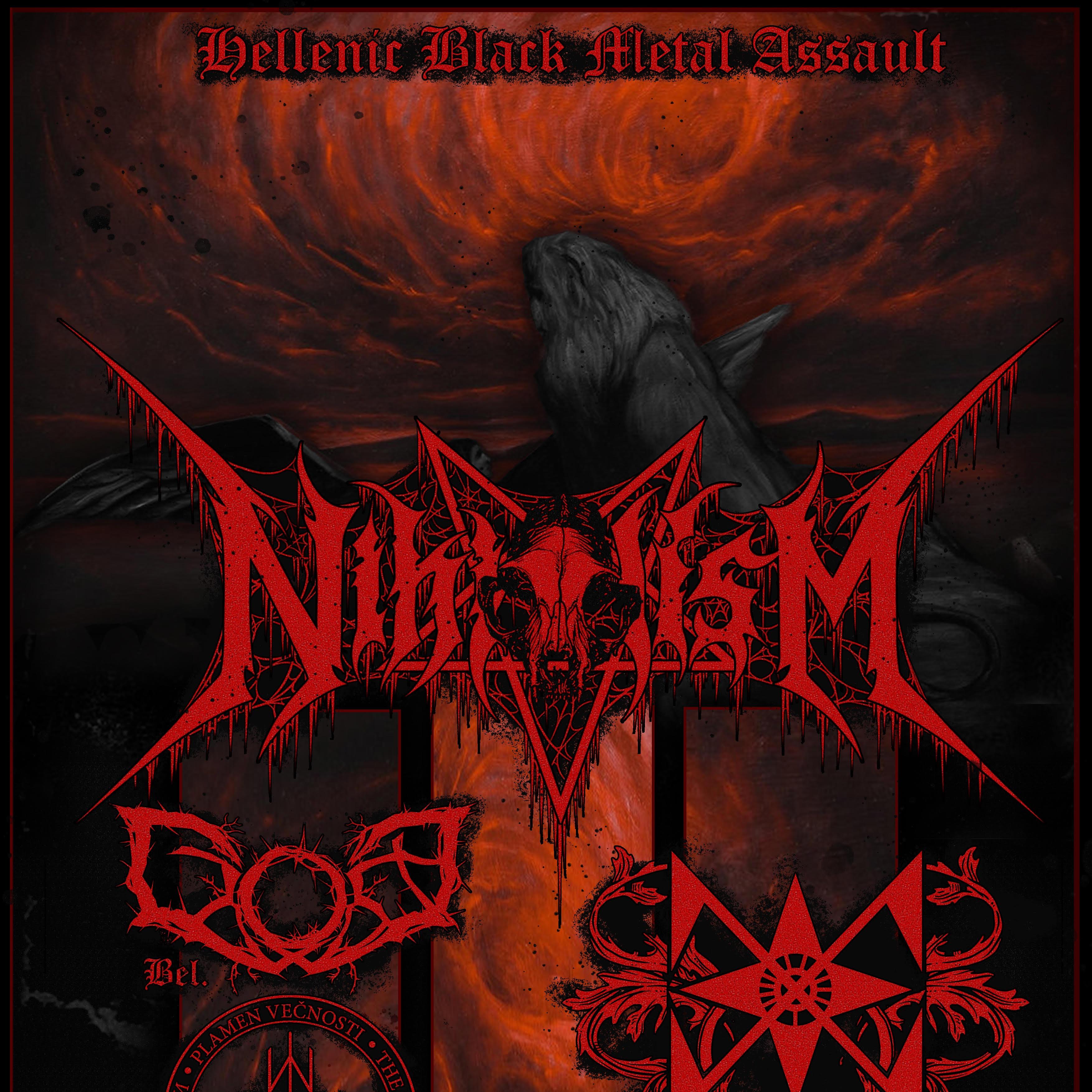 Nihilism (GR) + Khargash + Plamen Večnosti