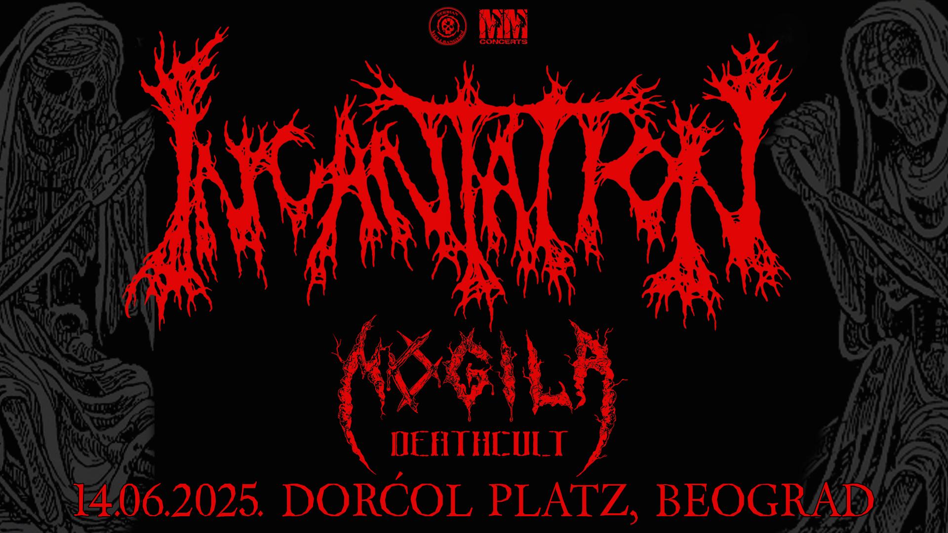 Flajer za Incantation (USA)