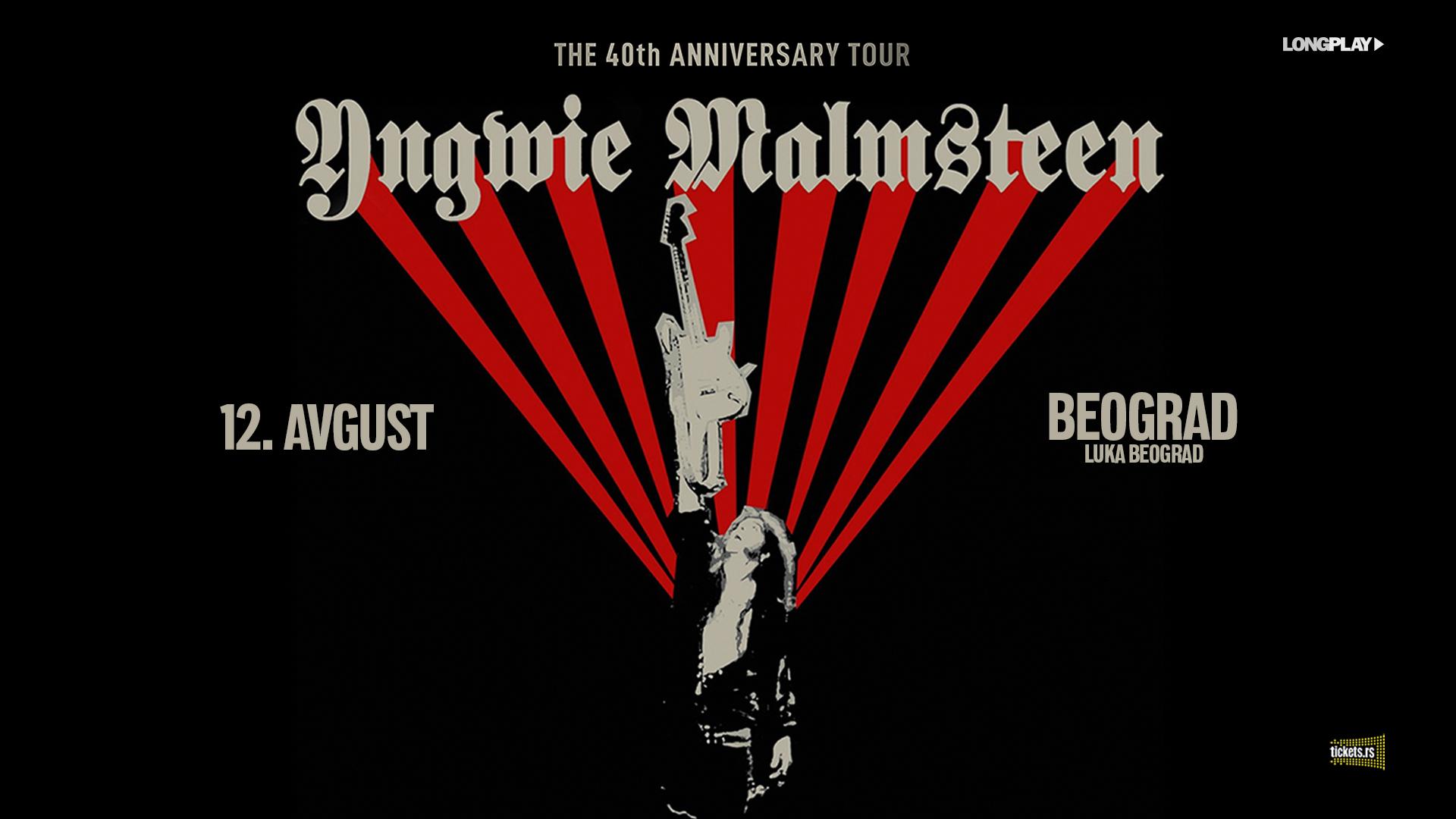 Flajer za Yngwie Malmsteen (SWE)