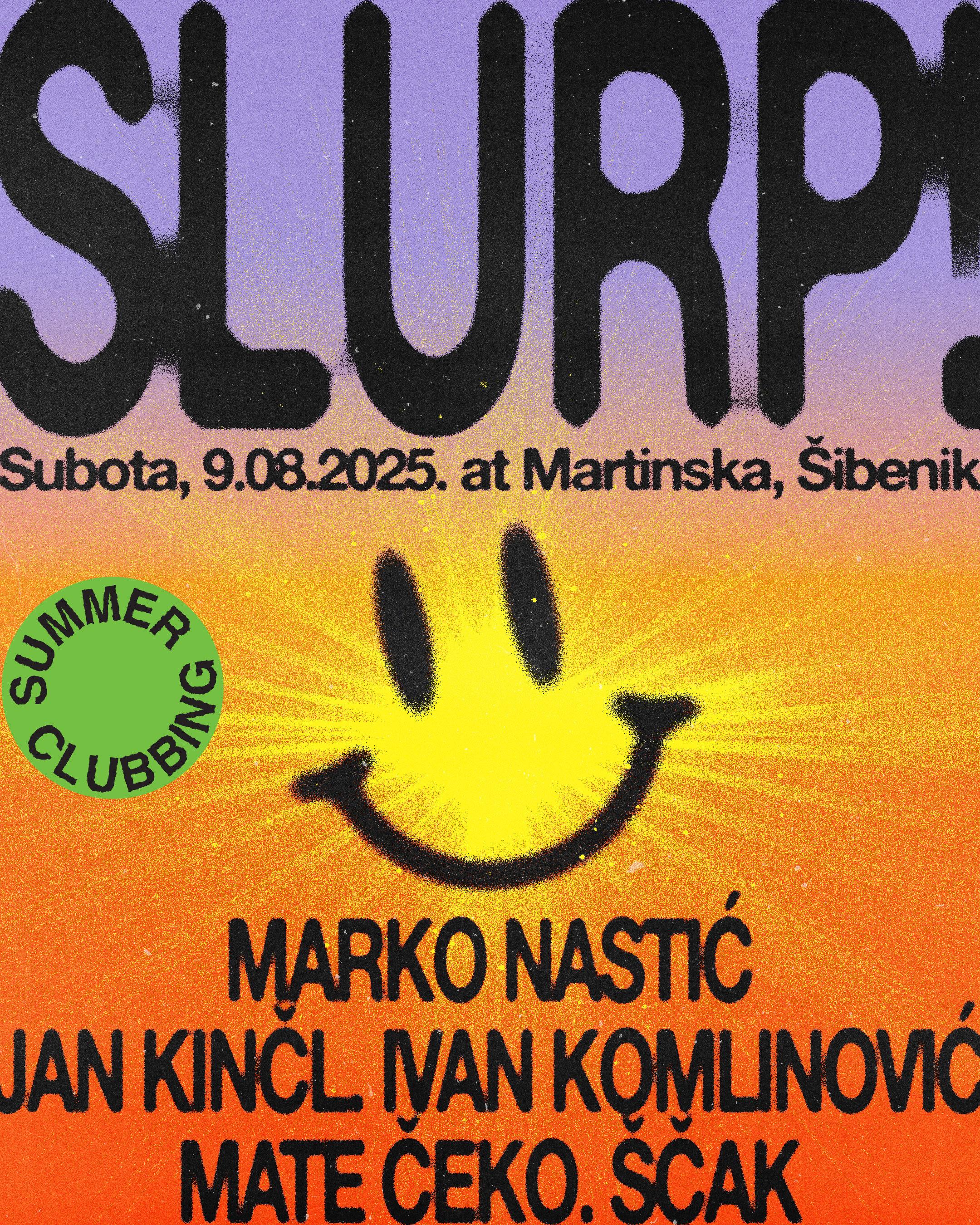 Slika za Slurp! Summer clubbing
