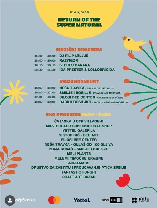 Flajer za Supernatural festival