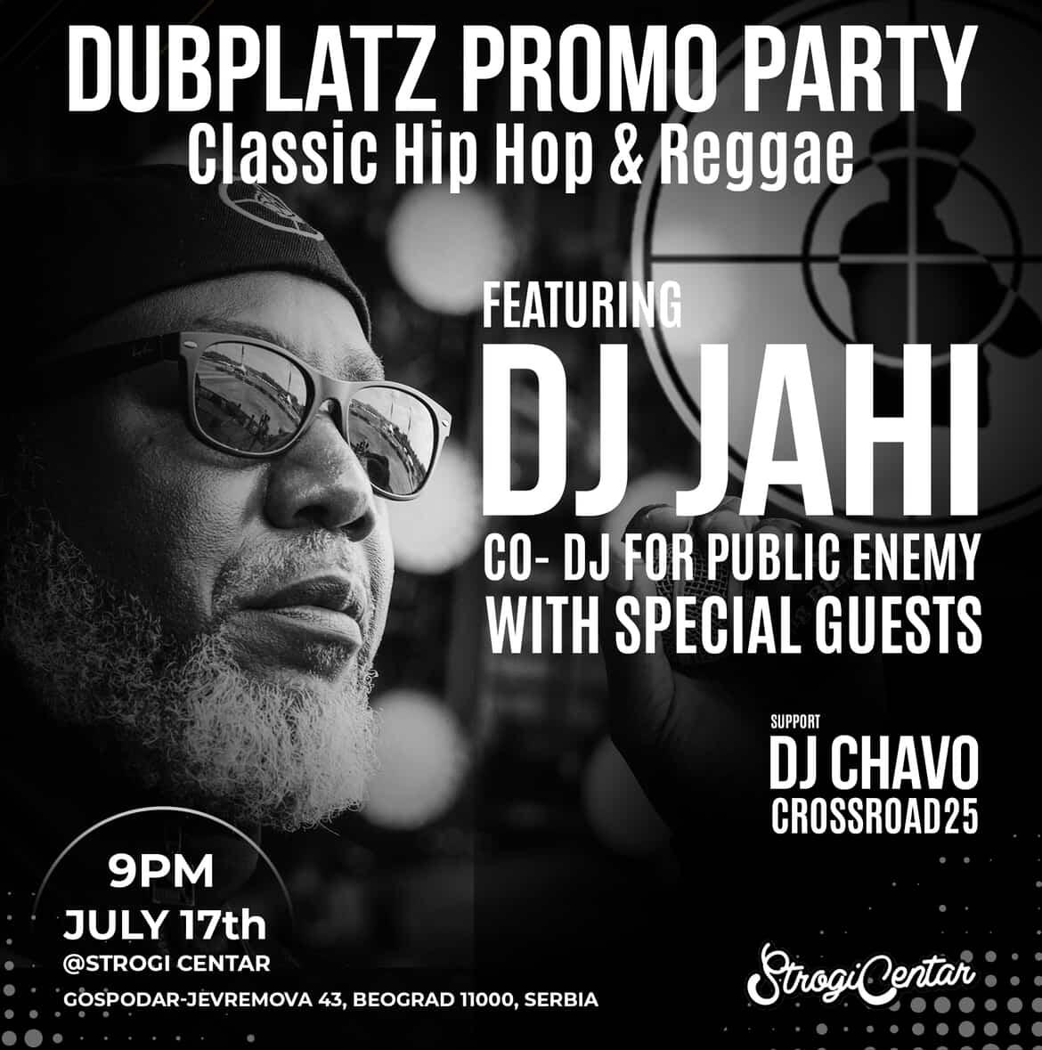 Flajer za DJ Jahi (USA)