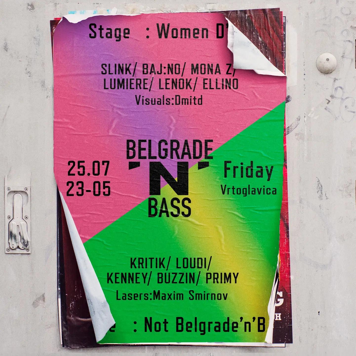 Slika za 2 stages of DnB. Belgrade'n'Bass