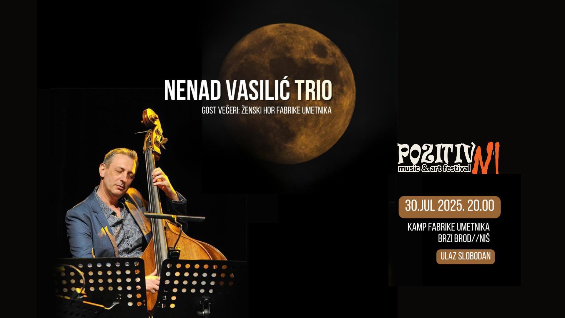 Slika za PozitivNI festival: Nenad Vasilić trio