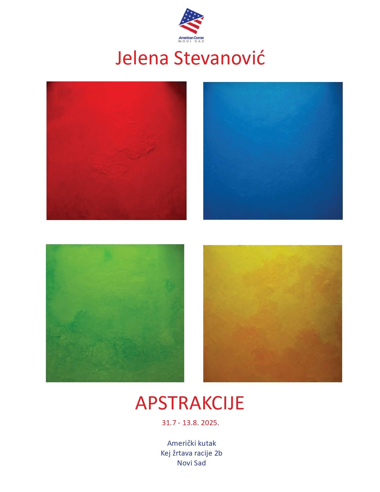 Slika za Apstrakcije: Jelena Stevanović