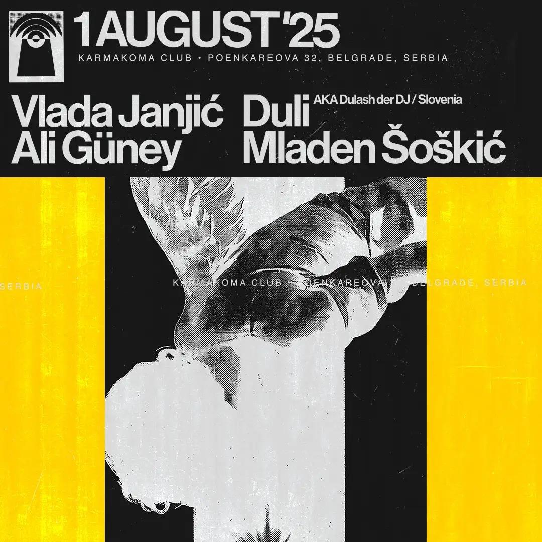 Slika za Vlada Janjić, Duli (SLO), Ali Guney, Mladen Šoškić
