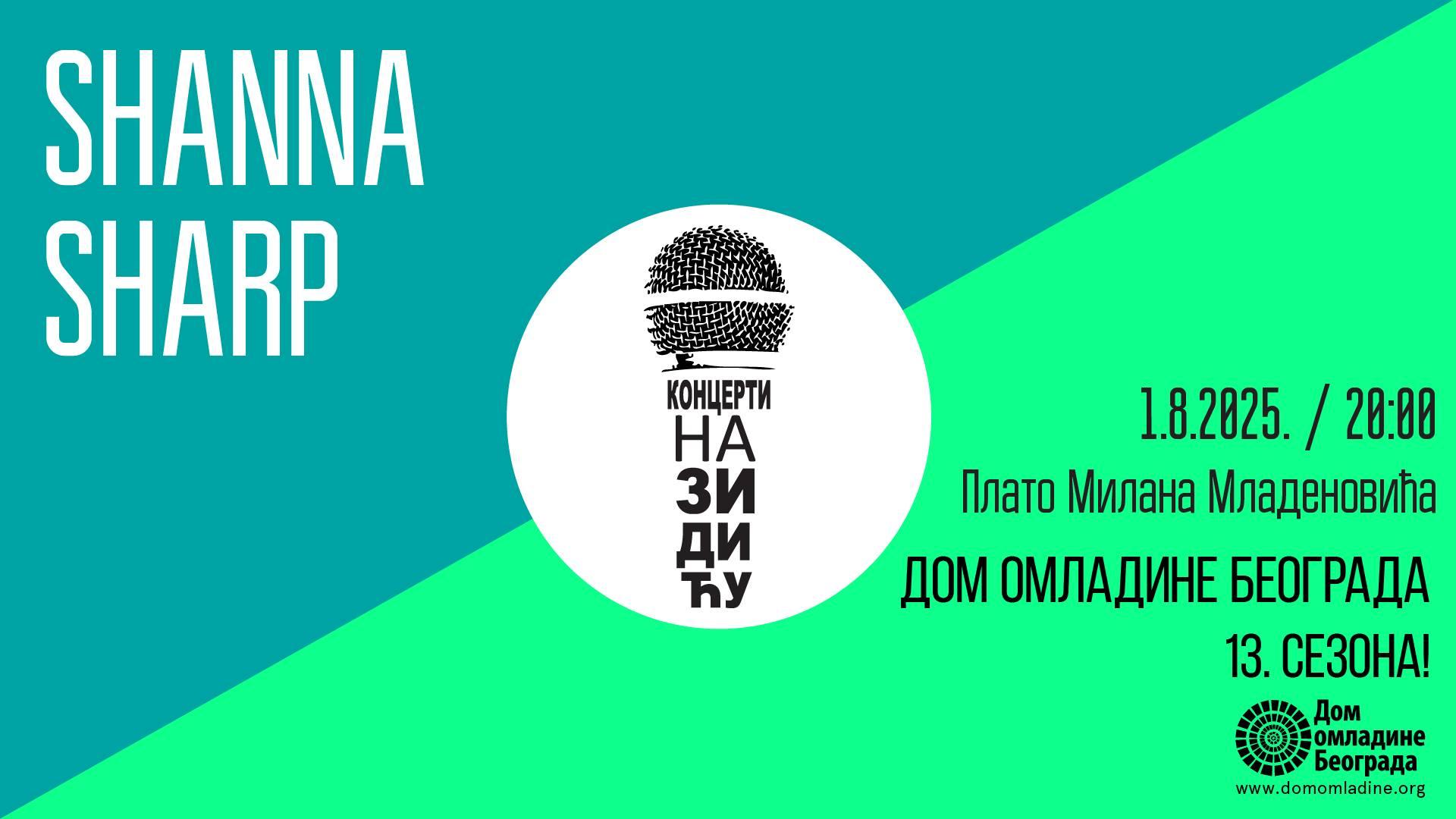 Slika za Koncert na Zidiću: Šana Šarp