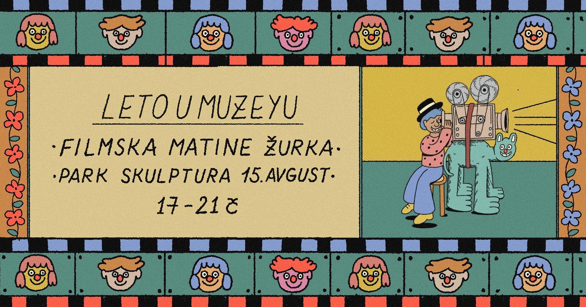Slika za Leto u MuzeYU: Filmska matine žurka