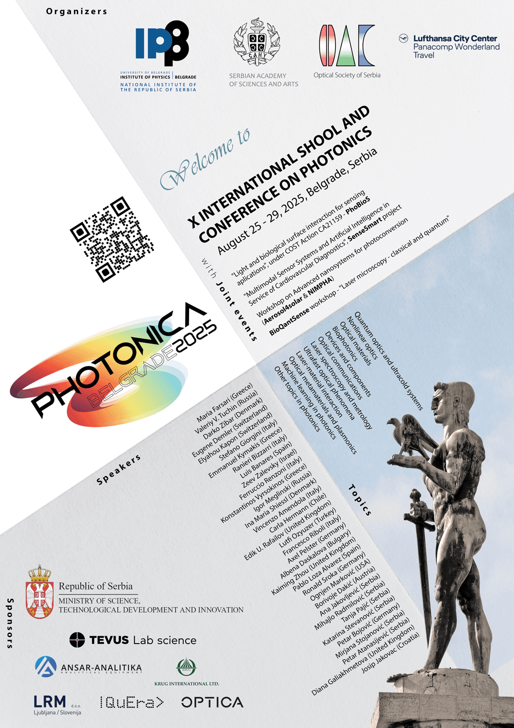 Flajer za Photonica 2025