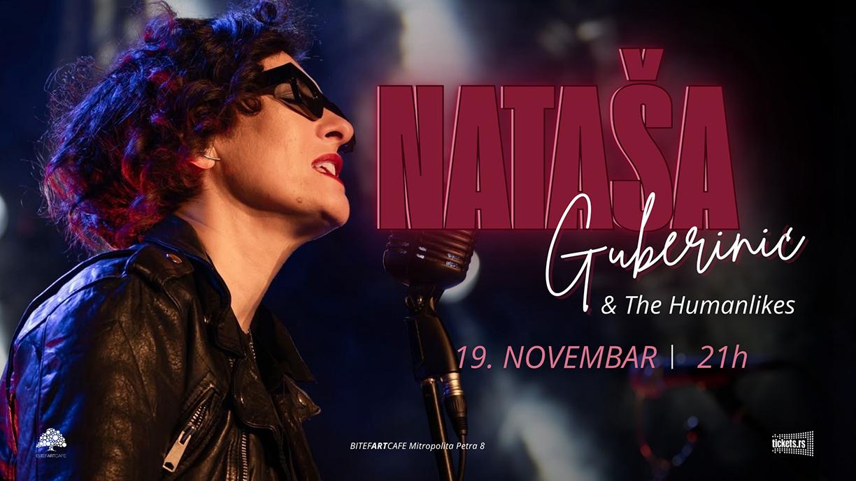 Flajer za Nataša Guberinić & The Humanlikes