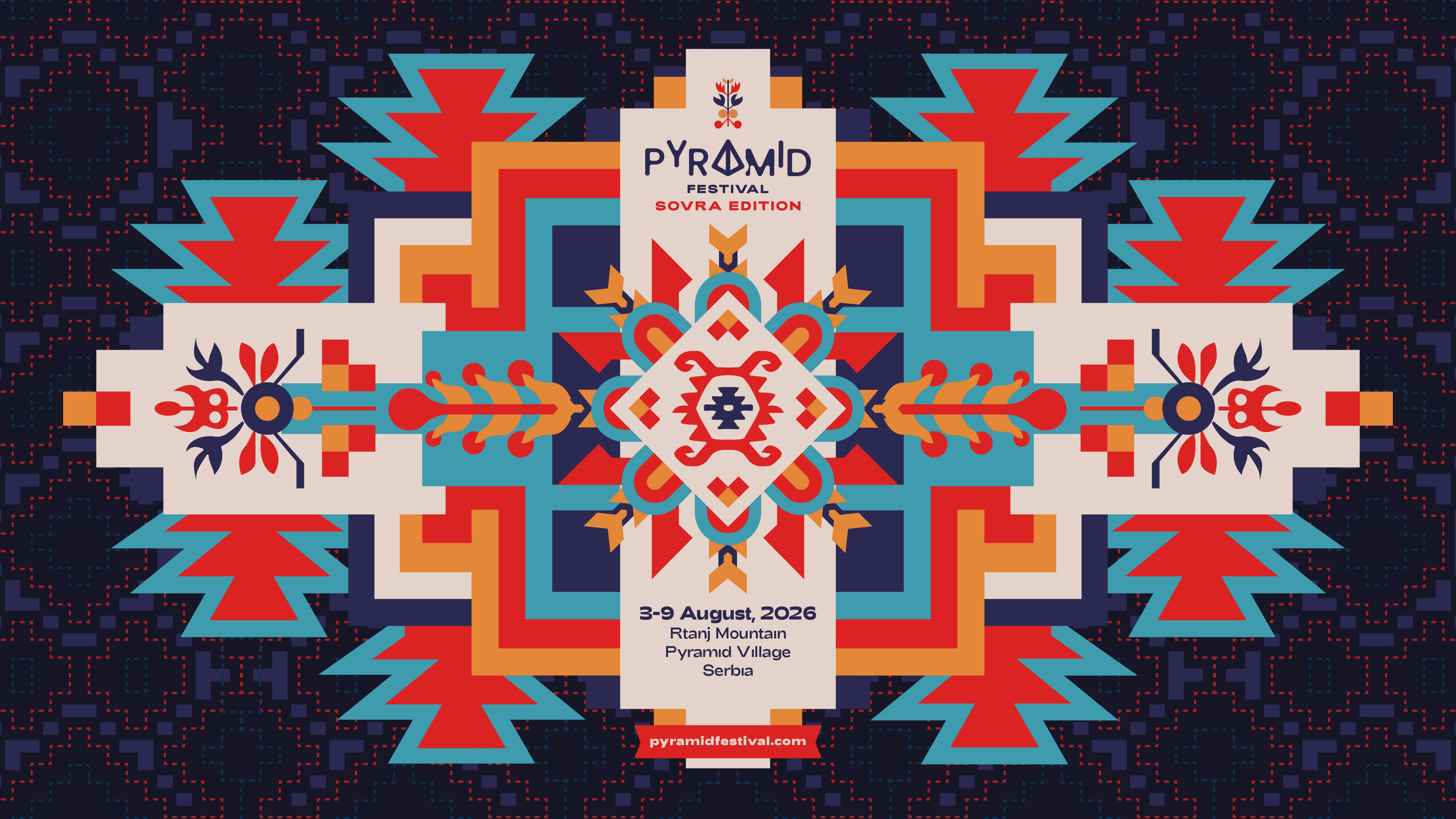 Flajer za Pyramid Festival 2026: SOVRA