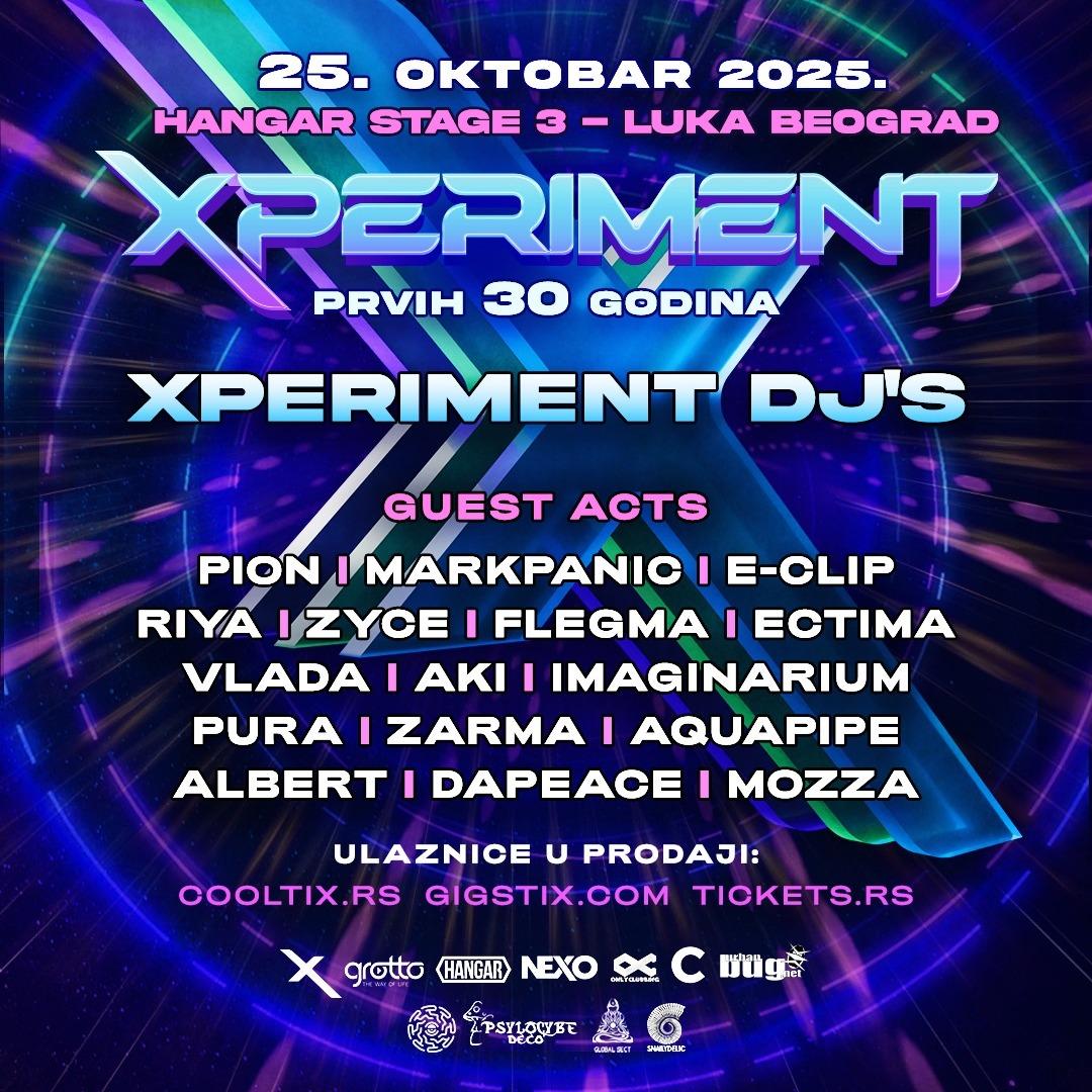 Eksperiment uspeo! XperimenT slavi 30 godina psytrance kulture