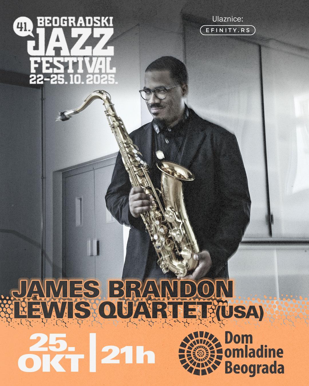 Flajer za James Brandon Lewis (USA)