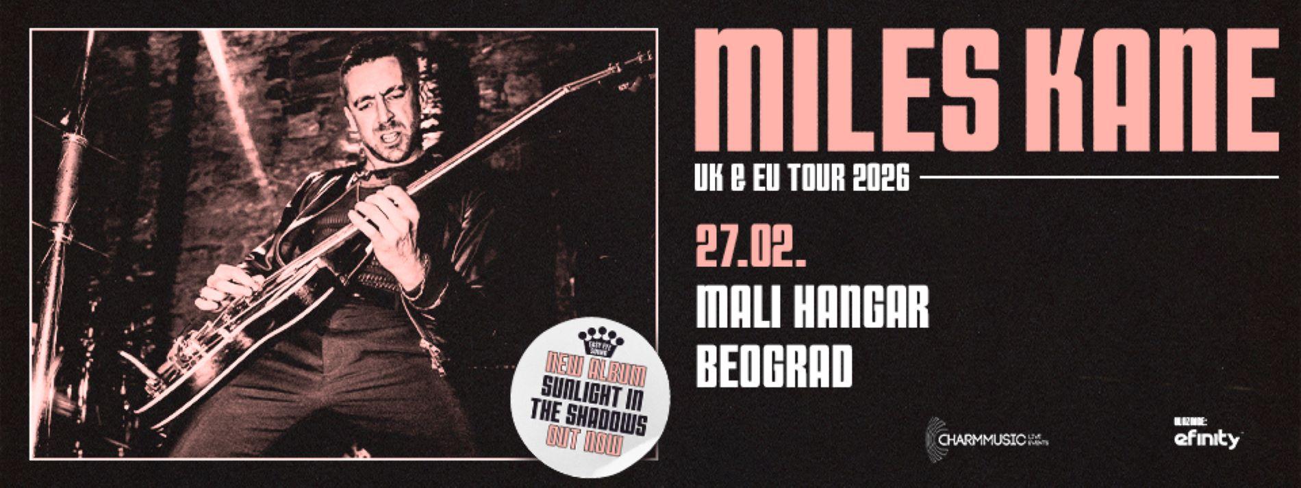 Flajer za Miles Kane (UK)