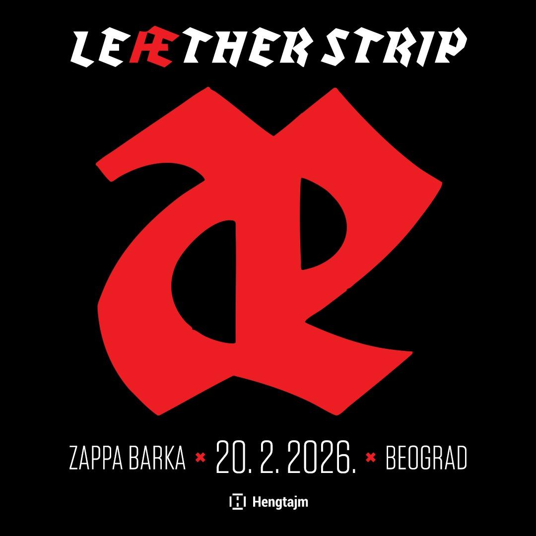 Flajer za Leæther Strip (DK)