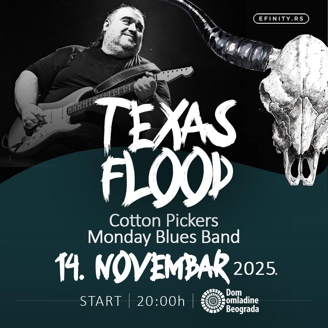 Slika za Texas Flood, Cotton Pickers, Monday Blues Band