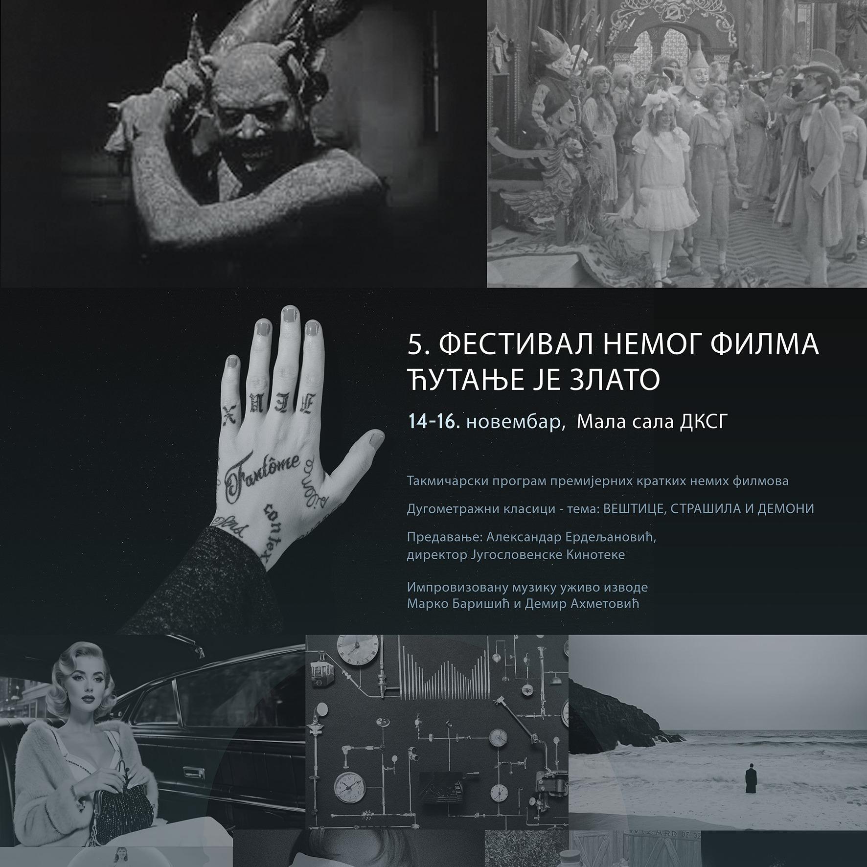 Slika za 5. Festival nemog filma "Ćutanje je zlato"