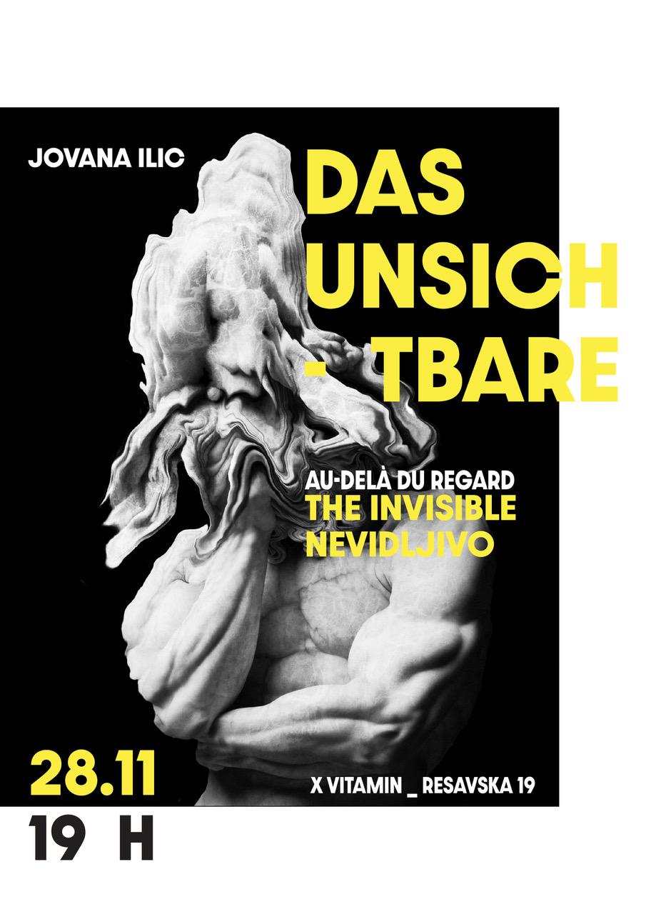 Flajer za Nevidljivo: Jovana Ilić