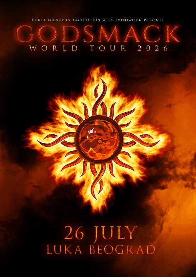 Flajer za Godsmack (US)
