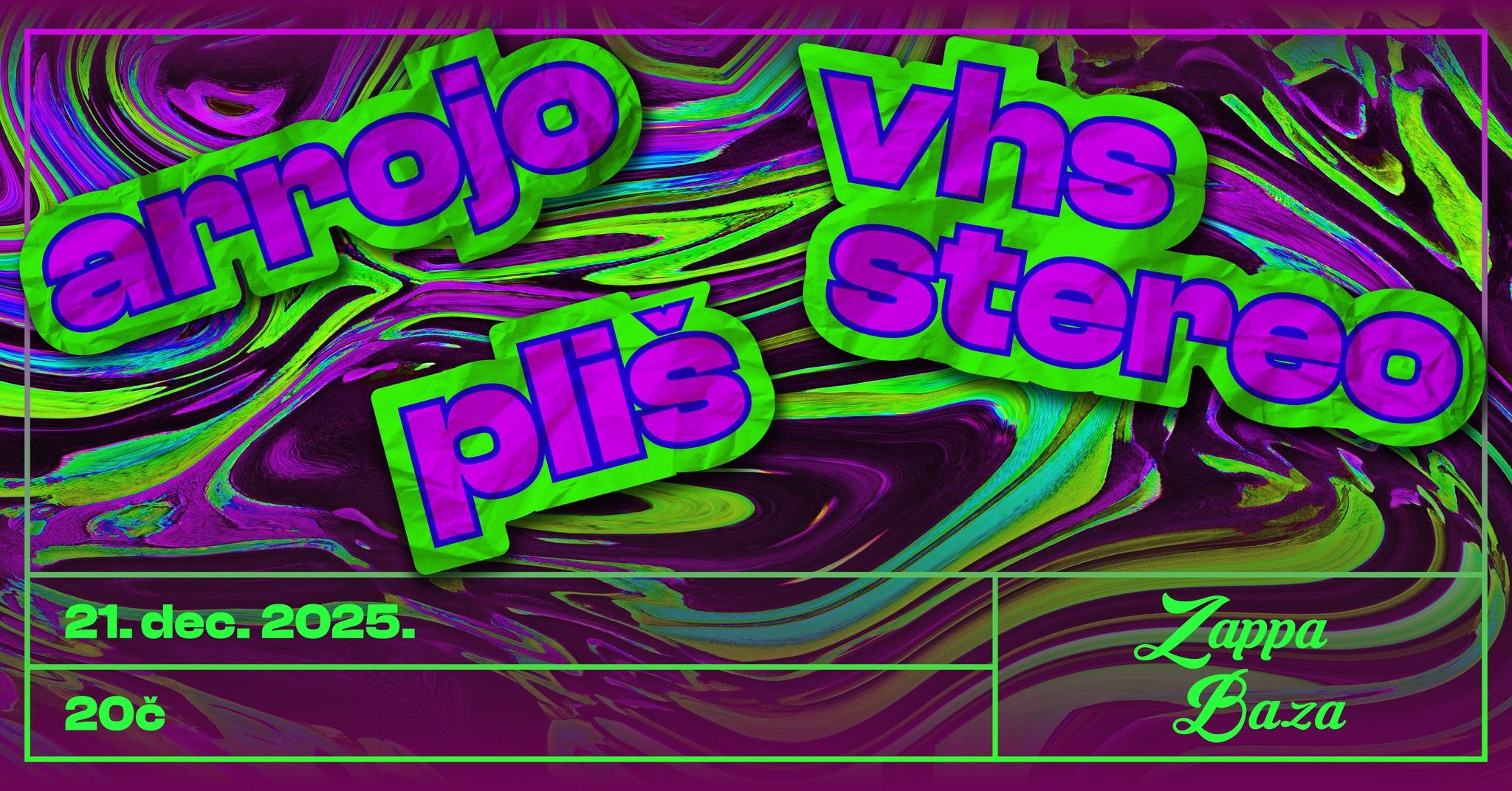 Slika za Arrojo, pliš i VHS stereo
