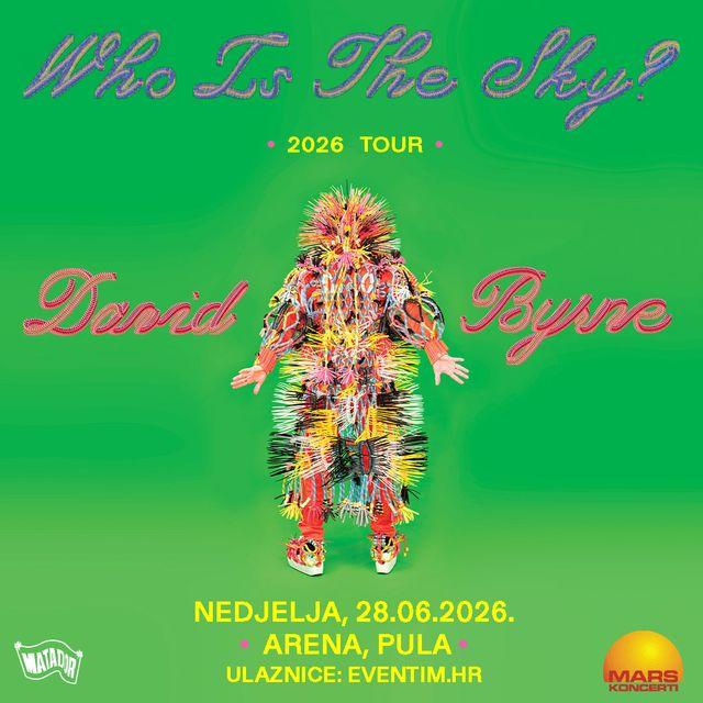 Flajer za David Byrne (USA)