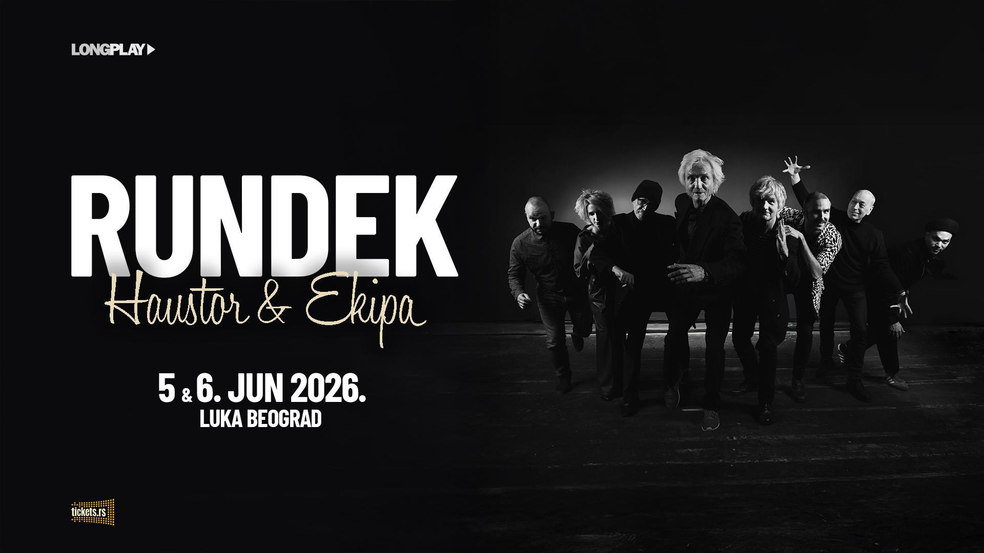 Flajer za Darko Rundek & Ekipa (CRO)