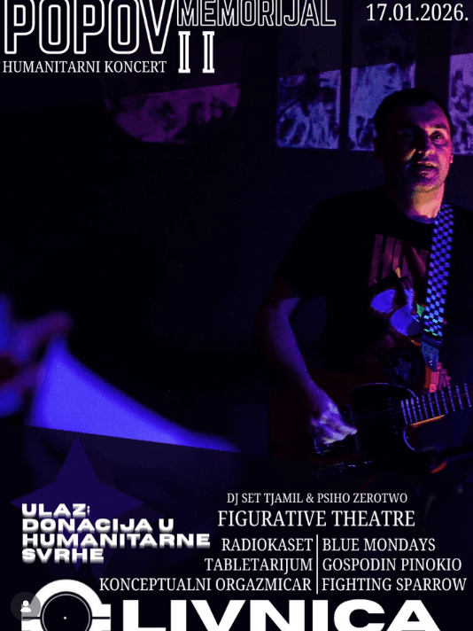 Slika za Humanitarni koncert: Popov memorijal