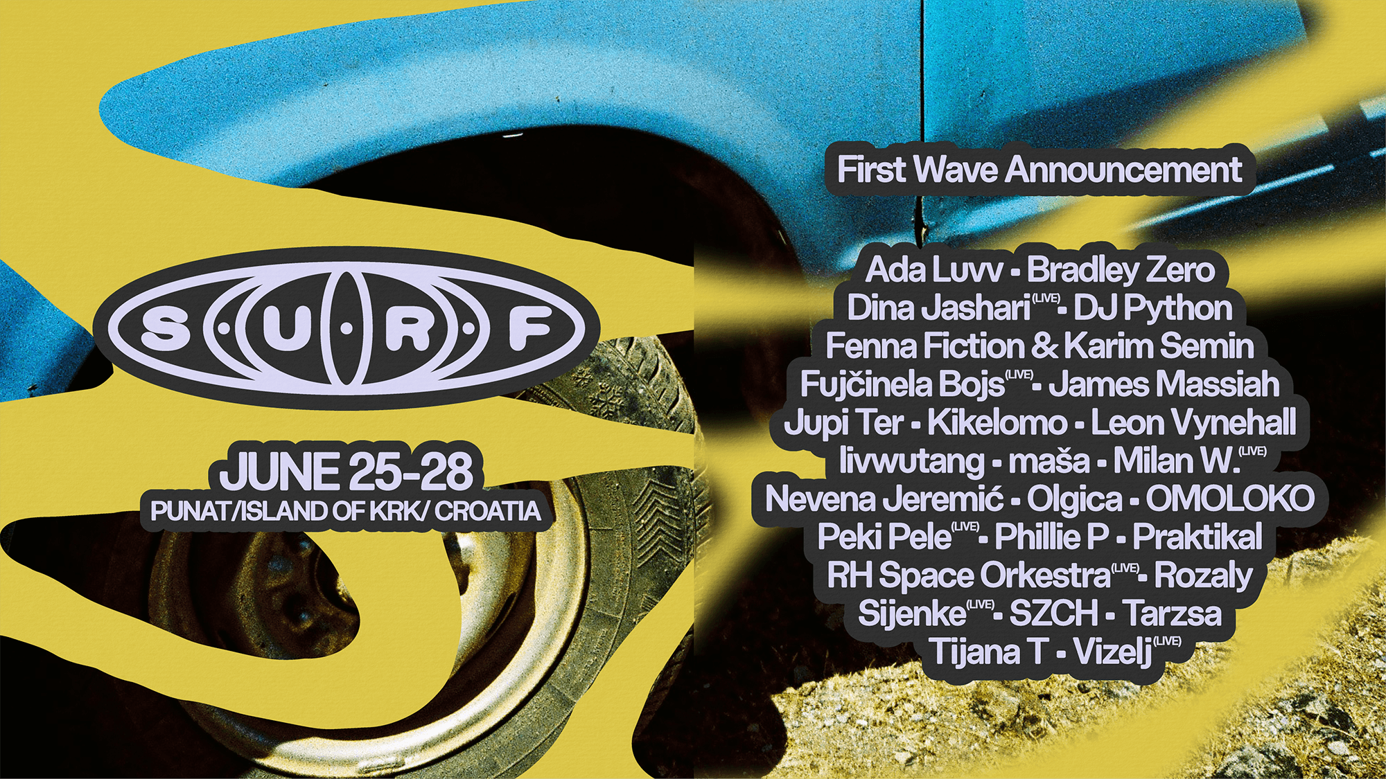 Flajer za Surf Festival 2026