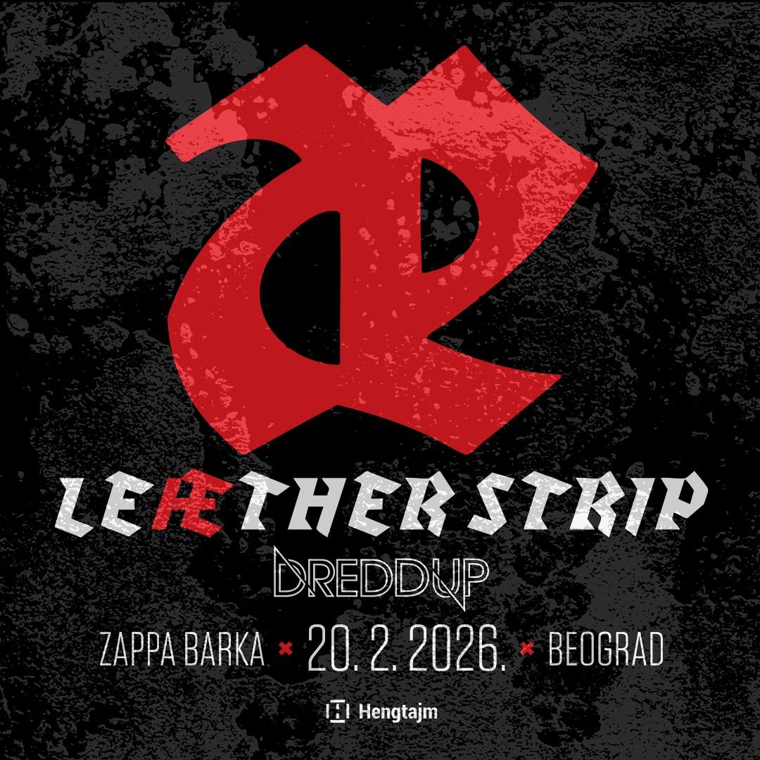 Flajer za Leæther Strip (DK)