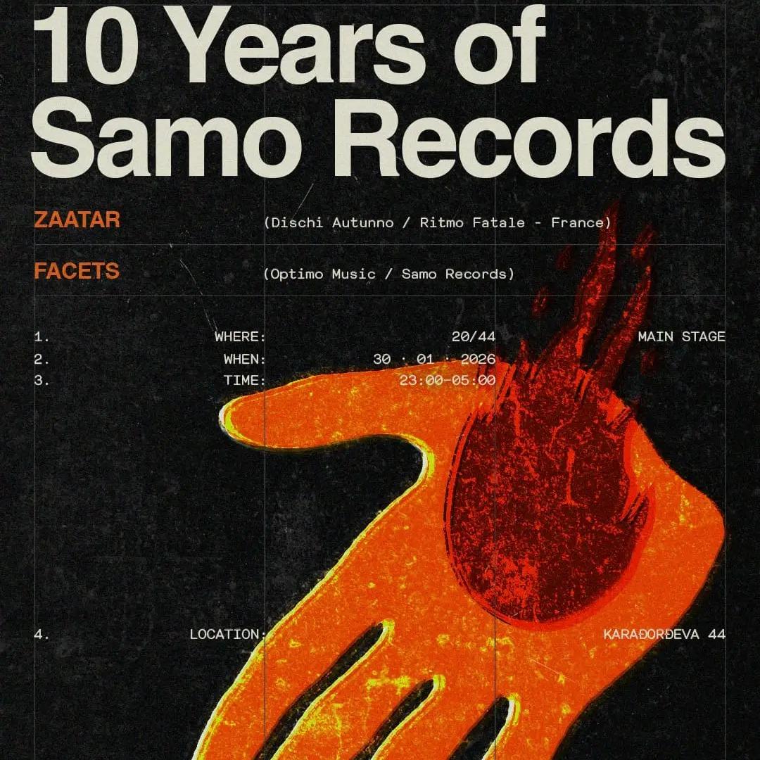 Slika za 10 Years of Samo Records: Zaatar (MA) & Facets (USA)