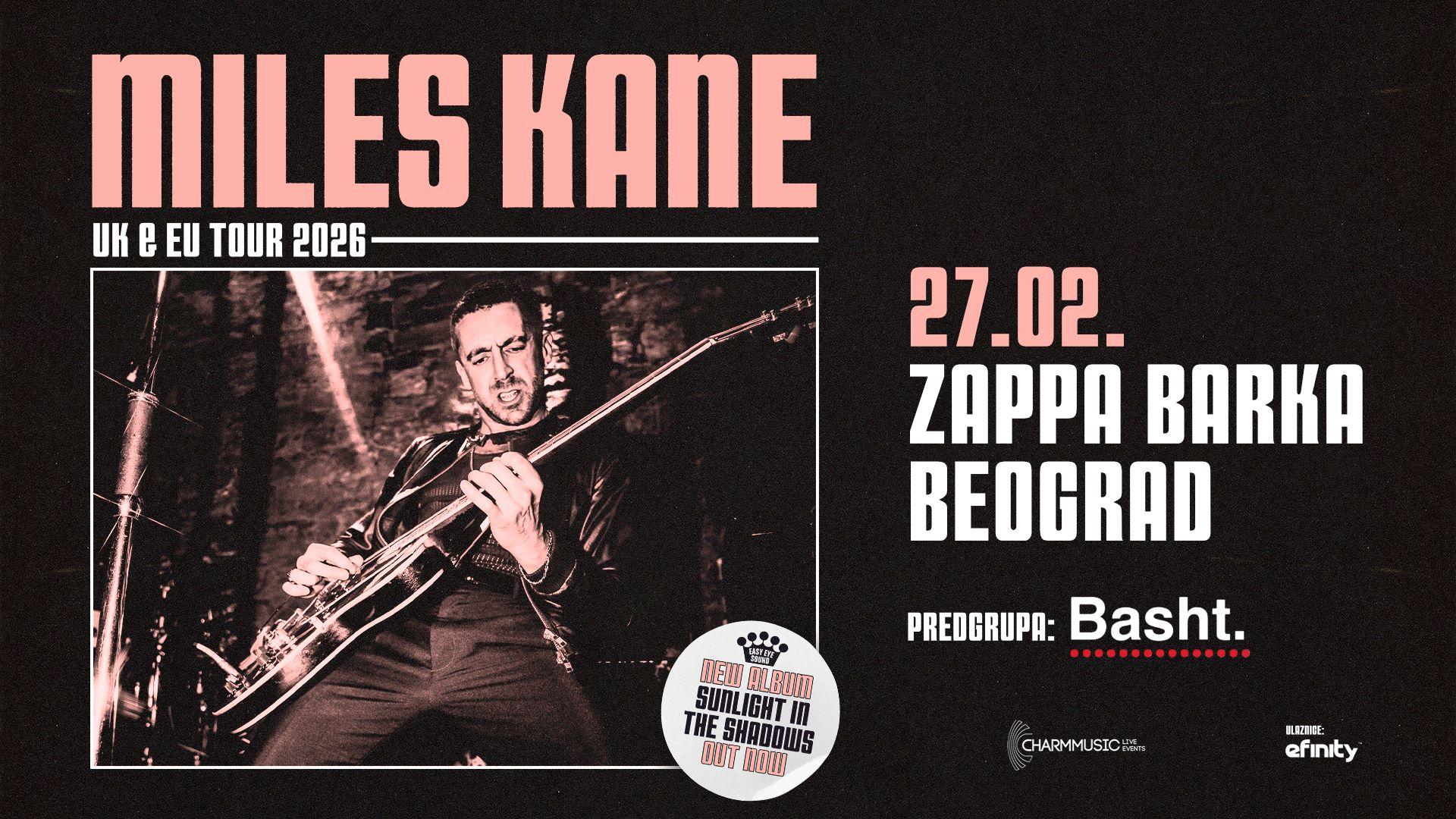 Flajer za Miles Kane (UK)