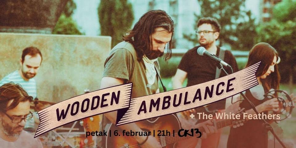 Slika za Wooden Ambulance + The White Feathers
