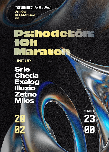Slika za Psihodelični 10h Maraton
