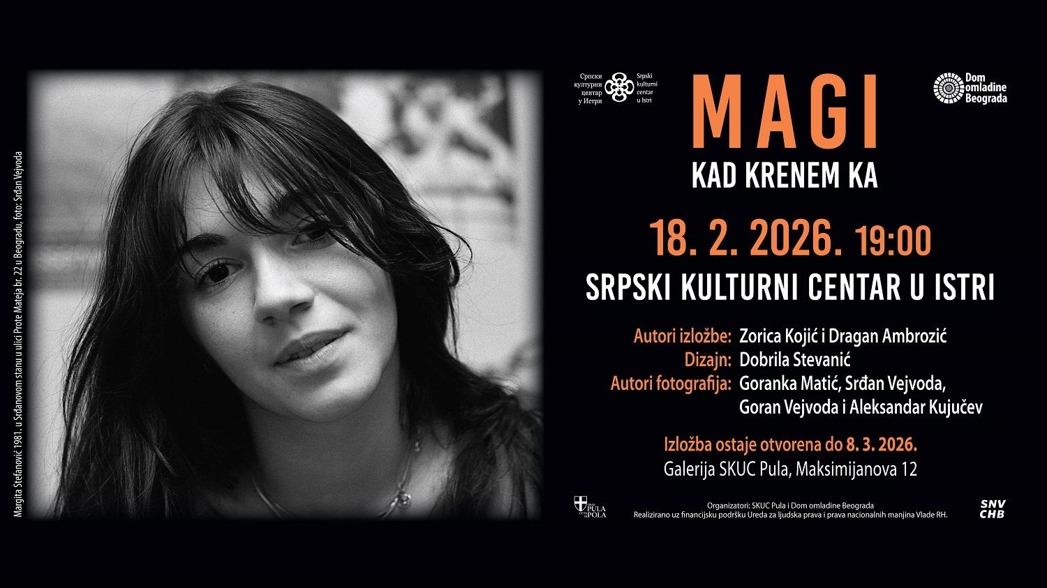 Flajer za MAGI – KAD KRENEM KA