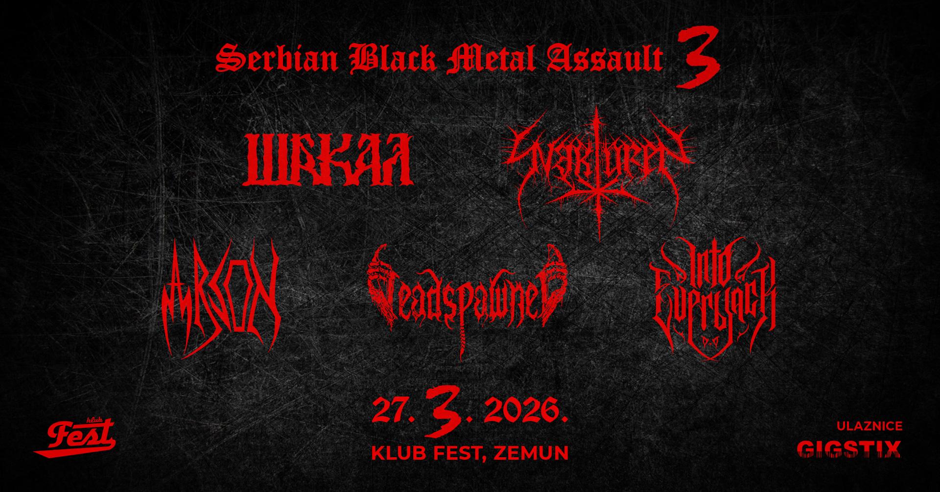 Slika za SERBIAN BLACK METAL ASSAULT III