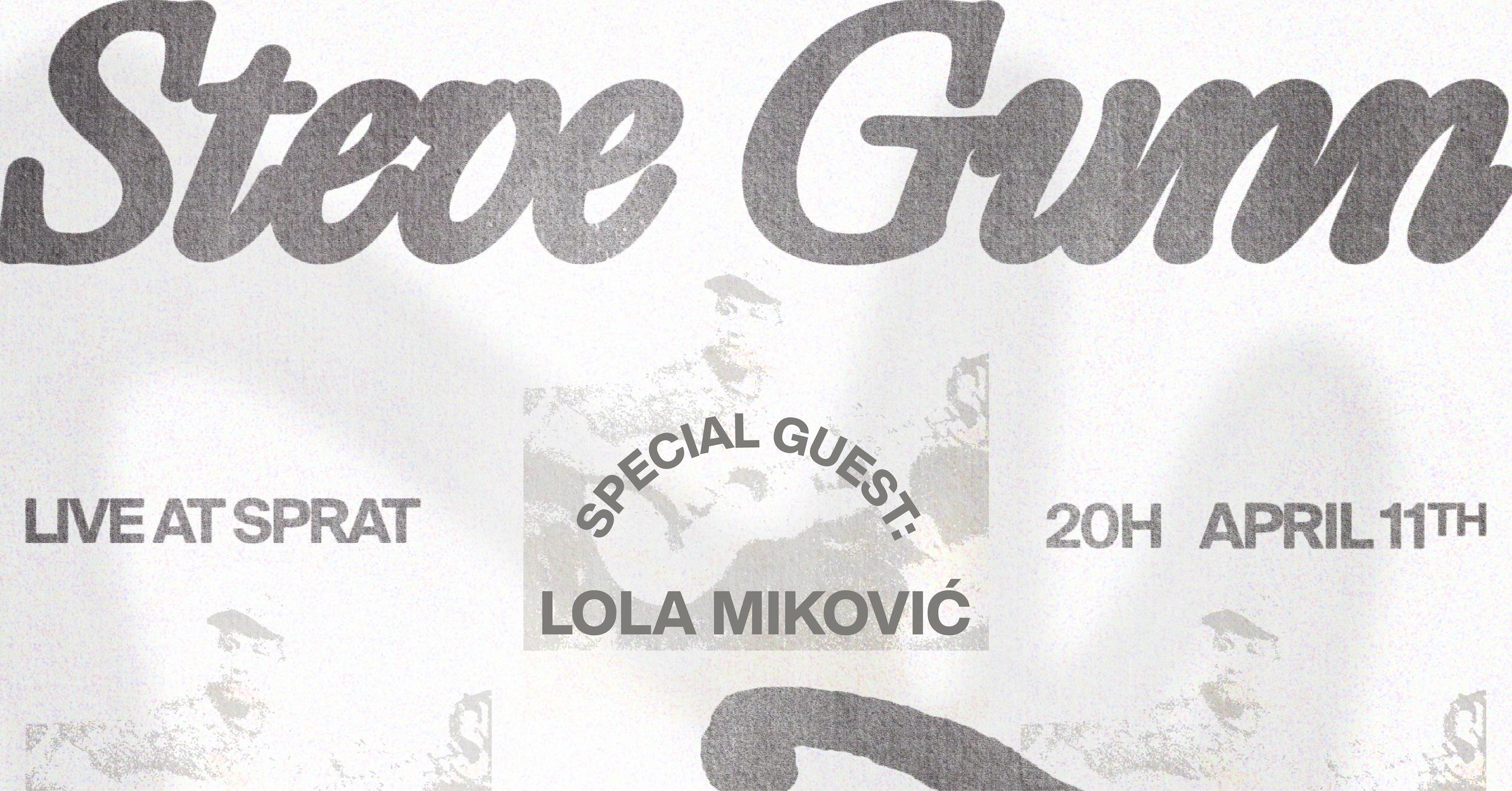 Flajer za Steve Gunn (USA)