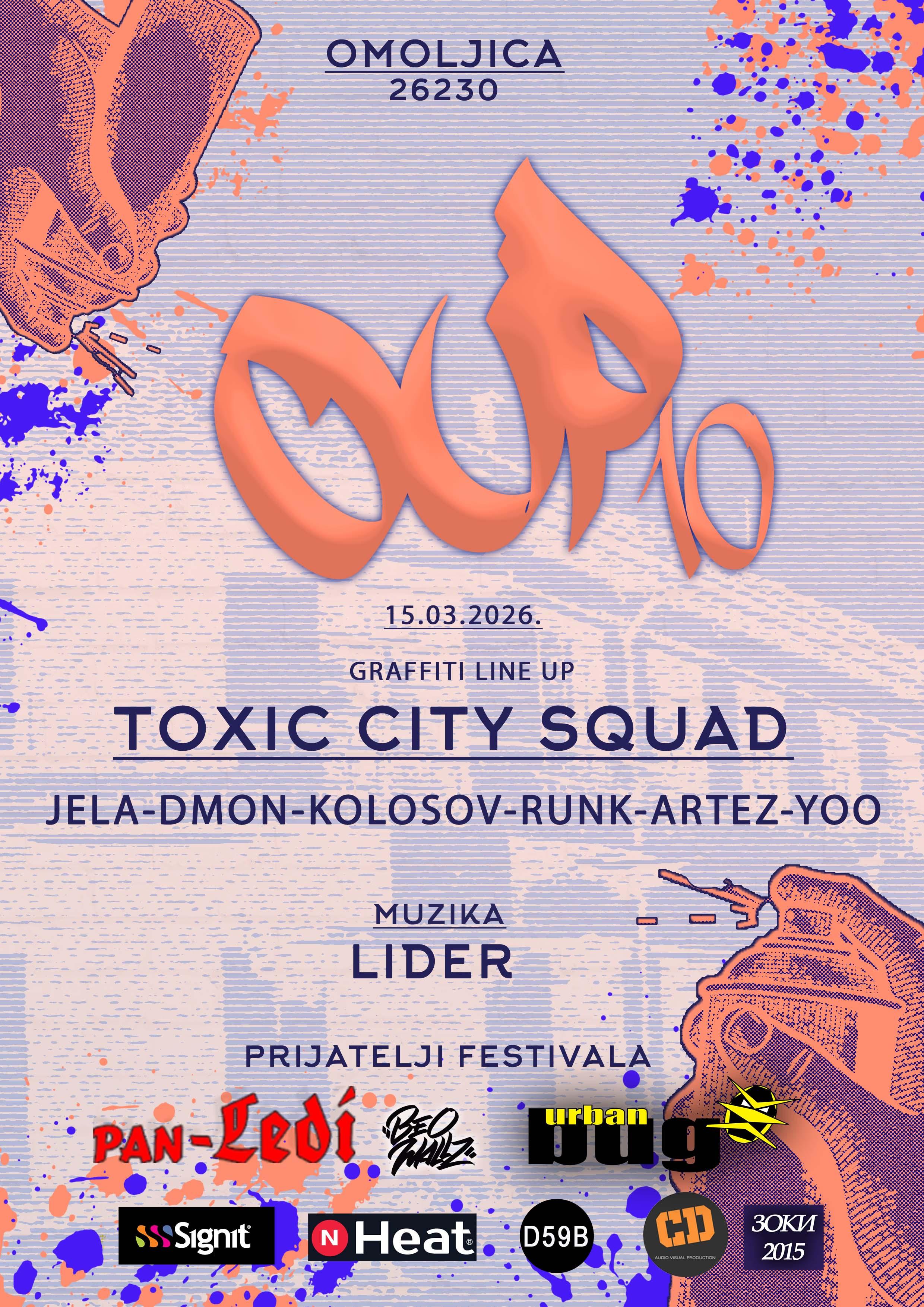Slika za OUP10: Festival ulične umetnosti
