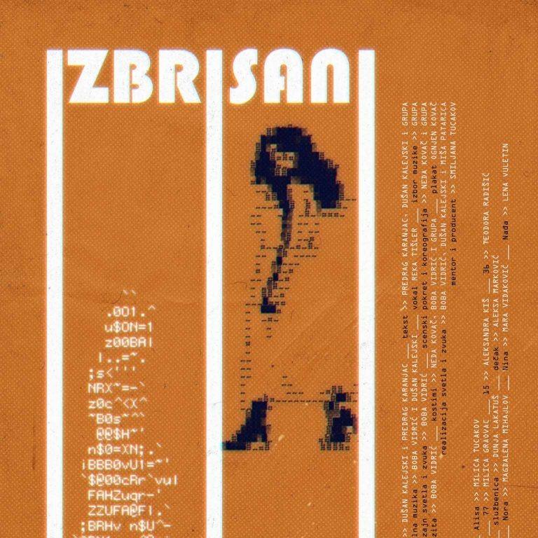 Slika za Predstava "Izbrisani": Dramski studio Cekom