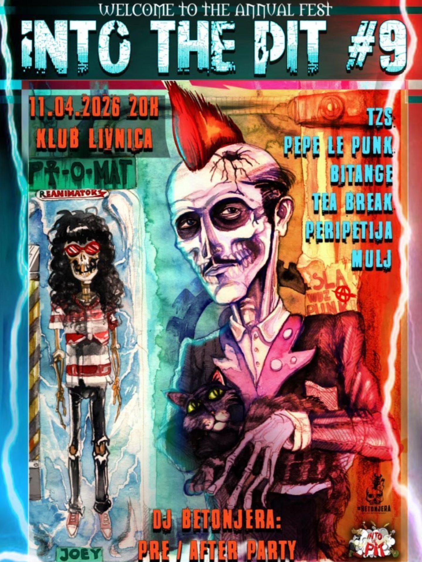 Flajer za Into The Pit Fest 9