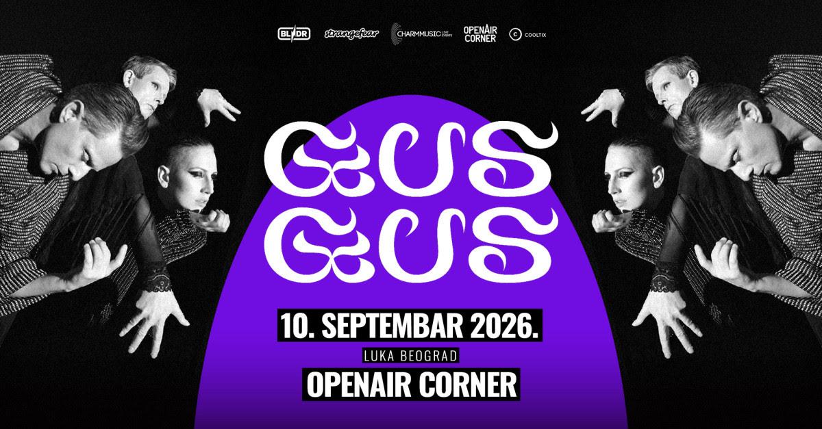 Flajer za GusGus (IS)