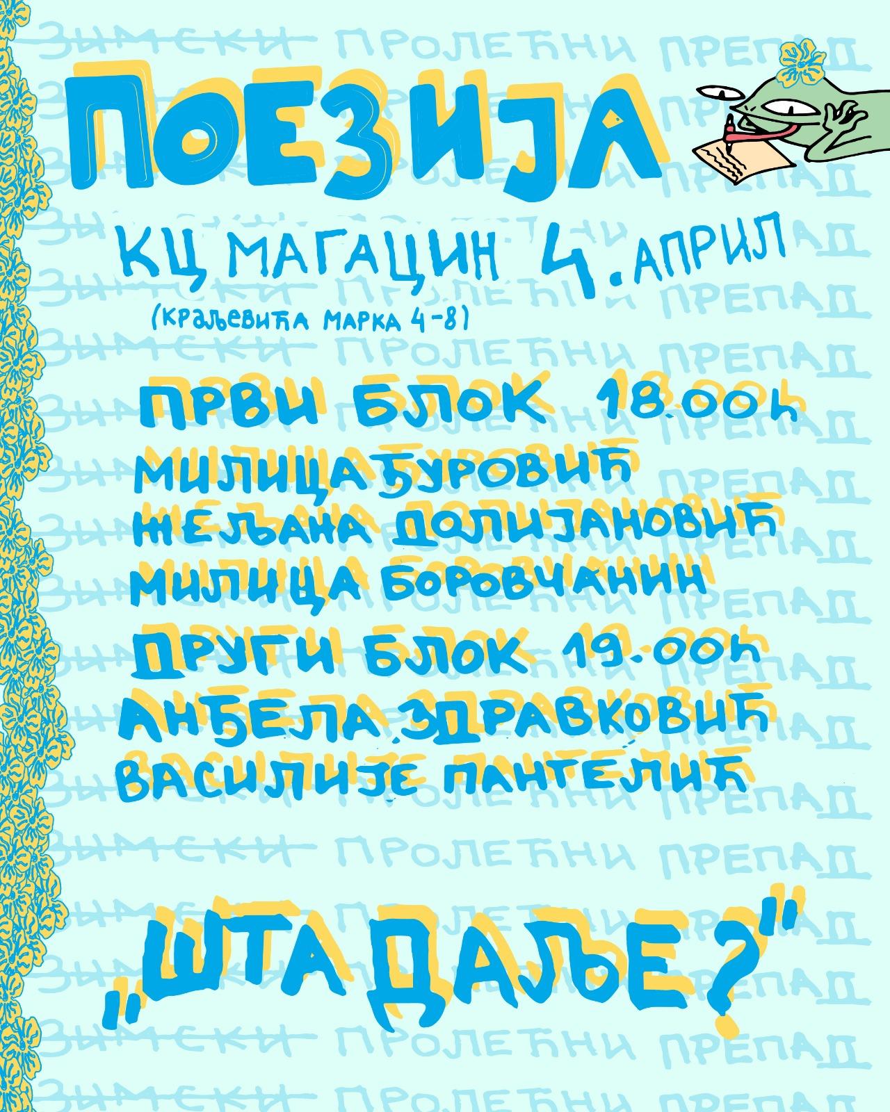 Slika za Poezija: Šta dalje?