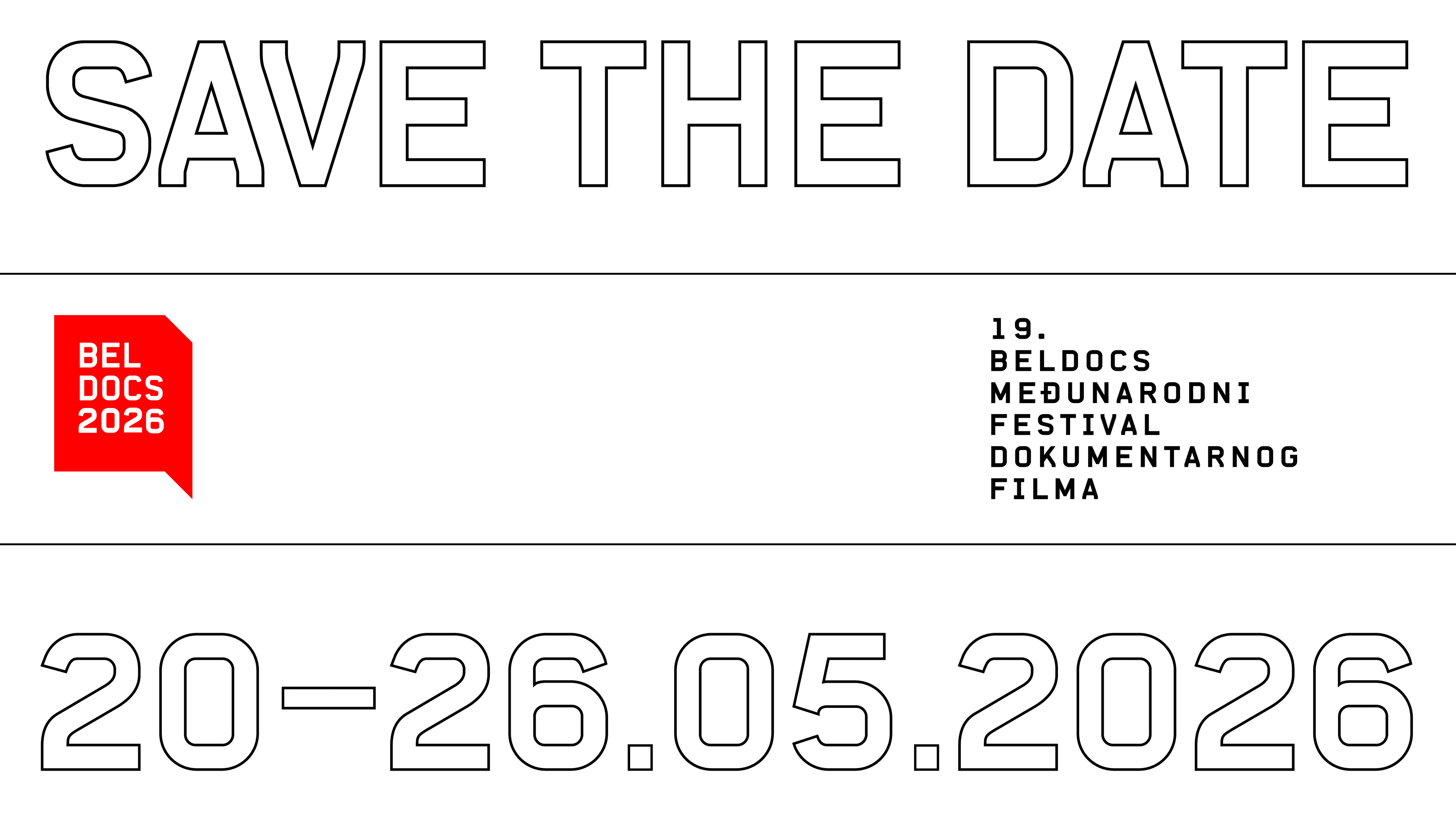 Flajer za Beldocs 2026