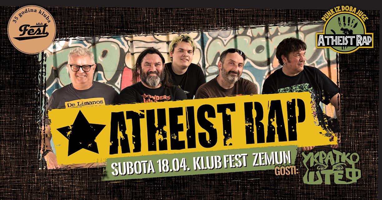 Flajer za Atheist Rap