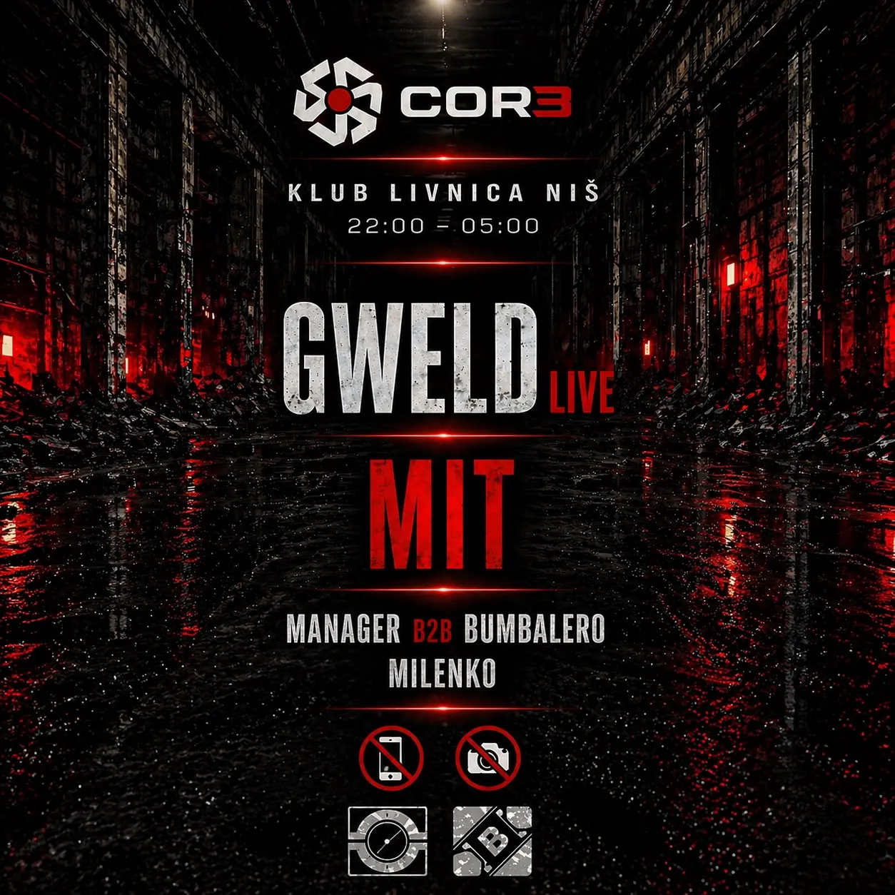 Slika za Core: Gweld (NL) live + MIT
