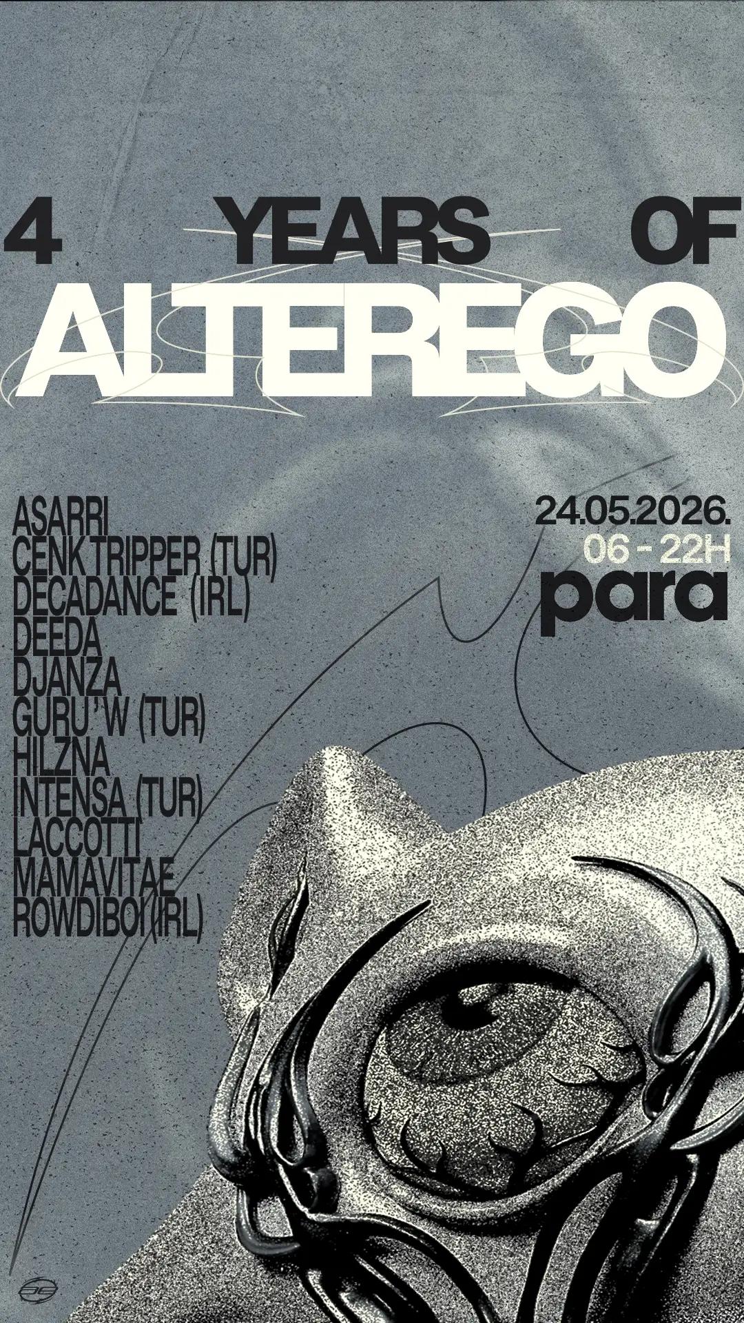 Slika za 4 YEARS OF ALTEREGO
