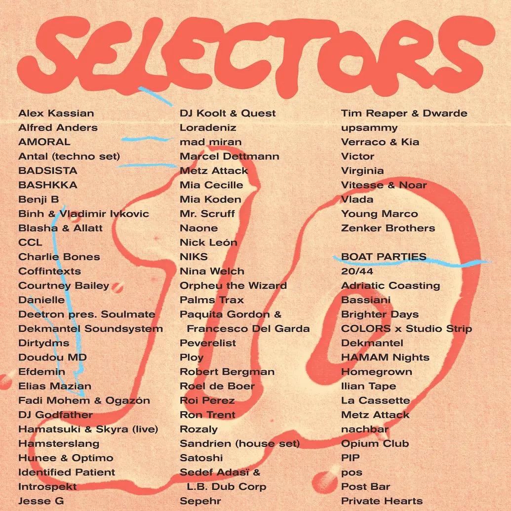Slika za Dekmantel Selectors 2026