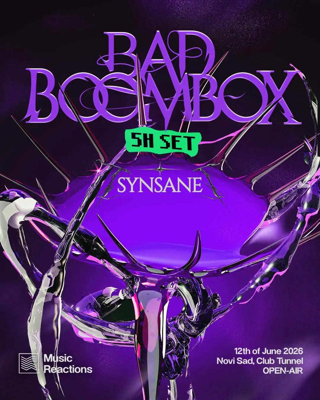 Slika za Music Reactions Outdoor Rave: Bad Boombox (BG/USA)