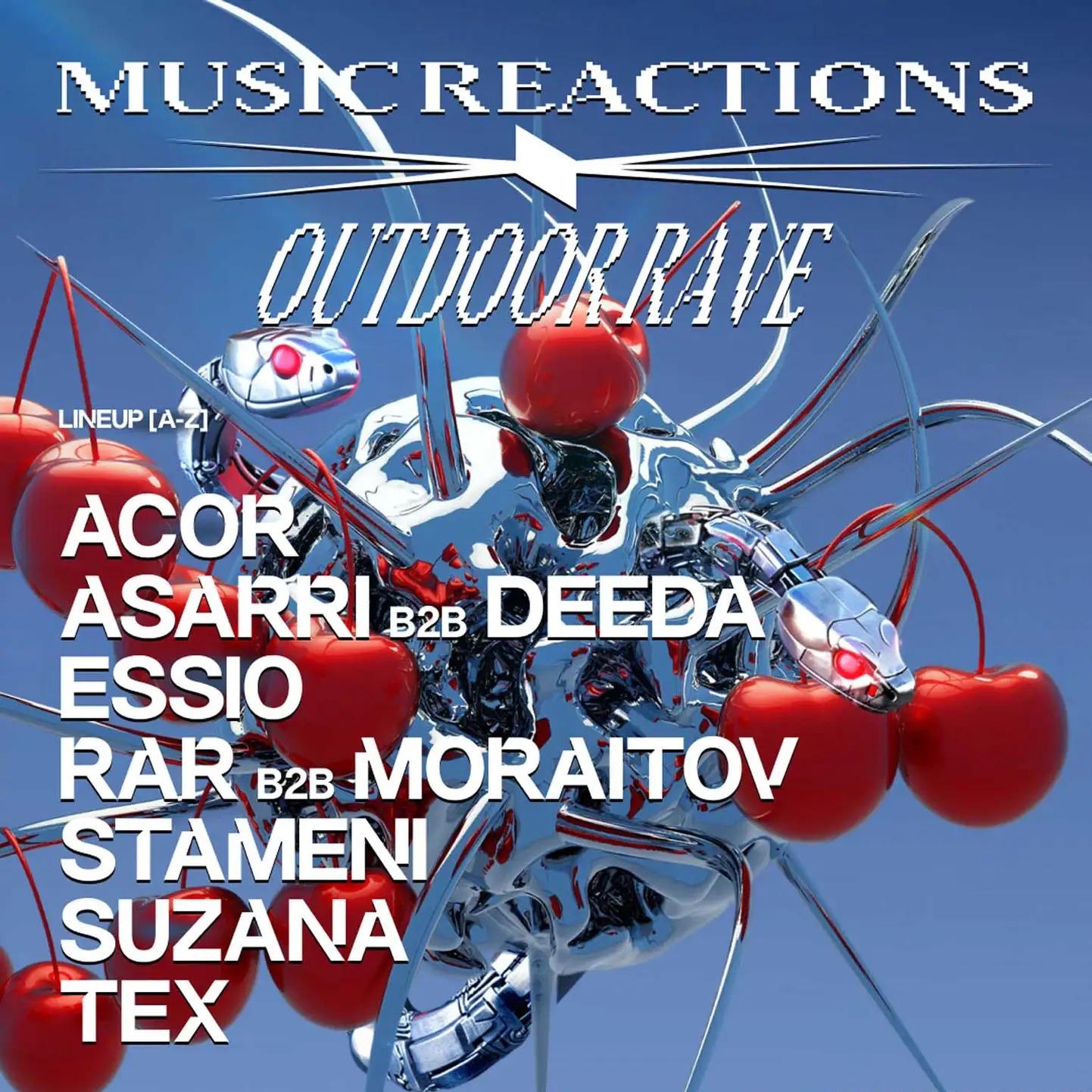 Slika za Music Reactions Outdoor Rave July